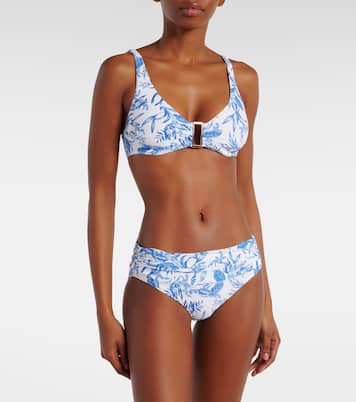 Haut de bikini Bel Air imprimé | Melissa Odabash