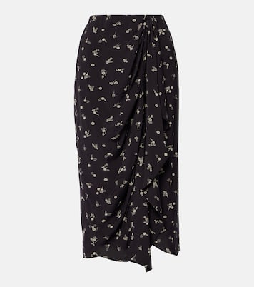 Jupe midi Zaine imprimée | Marant Etoile