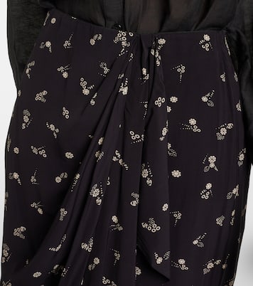 Jupe midi Zaine imprimée | Marant Etoile