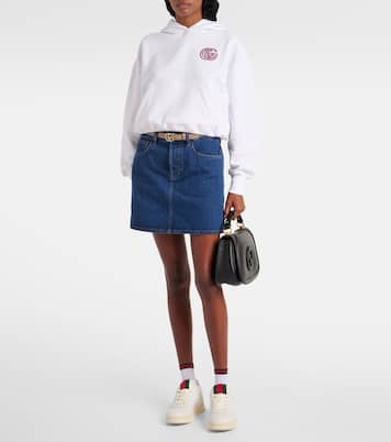 Calze in misto cotone con ricamo | Gucci