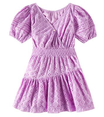 Abito Chantal in cotone sangallo | Poupette St Barth Kids