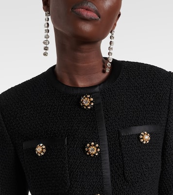 Veste en tweed de laine mélangée | Dolce&Gabbana