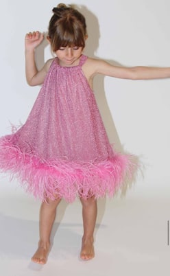Abito Lumière Plumage | Oséree Kids
