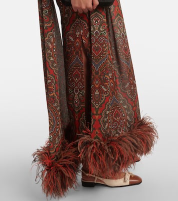 Voyage Imaginaire silk georgette gown | Valentino
