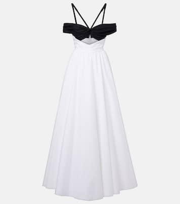 Abito lungo in cotone con cut-out | Giambattista Valli