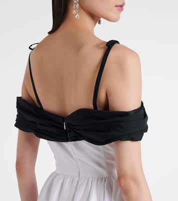 Abito lungo in cotone con cut-out | Giambattista Valli