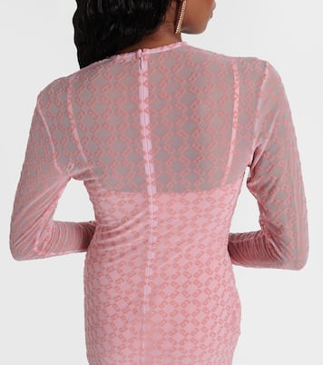 Abito midi Monogram 72 in tulle  | Givenchy