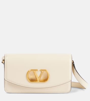 Vain VLogo leather clutch | Valentino Garavani