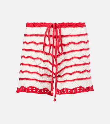 Shorts Kim en croché de mezcla de algodón | Bananhot
