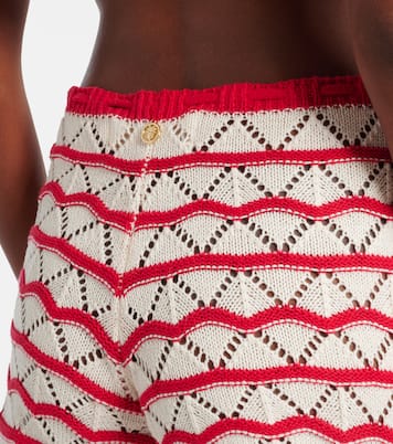 Shorts Kim en croché de mezcla de algodón | Bananhot