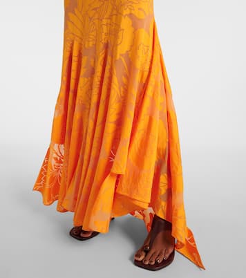 Robe longue à fleurs | Etro