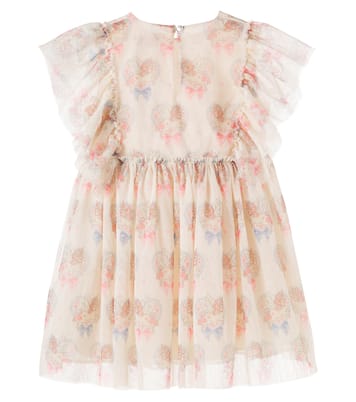Abito Ada in tulle con stampa floreale | Konges Sløjd