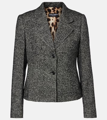 Chaqueta en mezcla de lana | Dolce&Gabbana