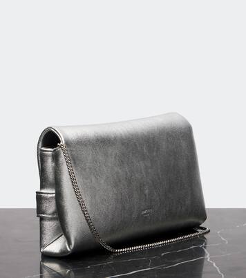 Kya metallic leather clutch | Jimmy Choo