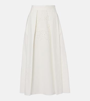 Cotton midi skirt | Elie Saab