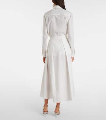Cotton midi skirt | Elie Saab