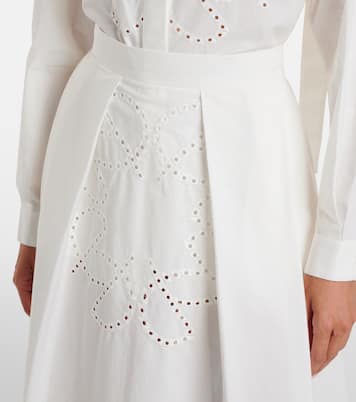 Cotton midi skirt | Elie Saab