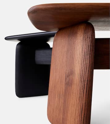 Stonehenge wood stool by Ludovica and Roberto Palomba | Zanat