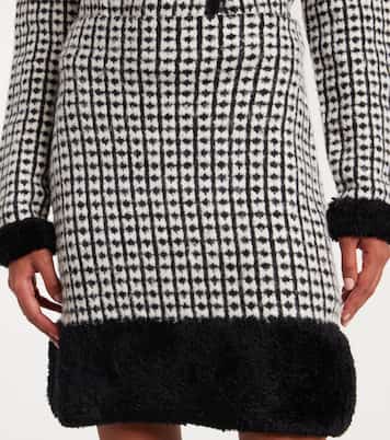 Tweed-effect miniskirt | Nina Ricci