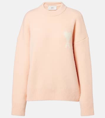 Ami De Cœur alpaca and wool-blend sweater | Ami Paris