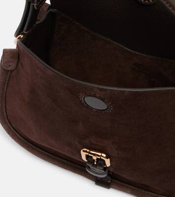 Pony Small suede crossbody bag | Etro
