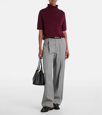 Ribbed-knit wool and cashmere sweater | Jardin des Orangers