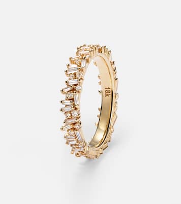 Icon Midi 18kt gold tech ring jackets with diamonds | Suzanne Kalan