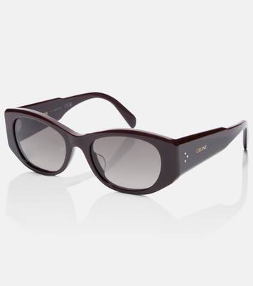 Celine 3 Dots rectangular sunglasses | Celine Eyewear