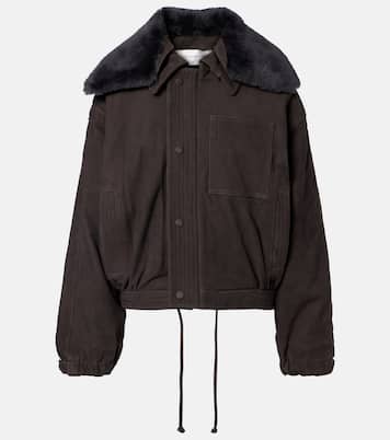 Chaqueta con borrego | Victoria Beckham