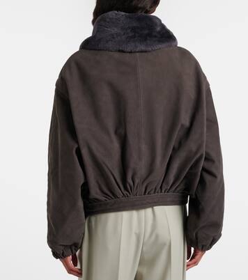 Chaqueta con borrego | Victoria Beckham