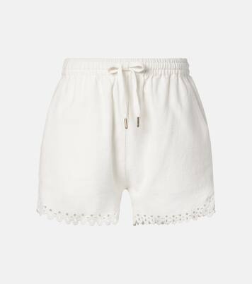 Balyme embroidered cotton shorts | Marant Etoile