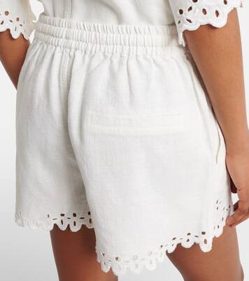 Balyme embroidered cotton shorts | Marant Etoile