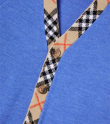 Burberry Check wool cardigan | Burberry Kids