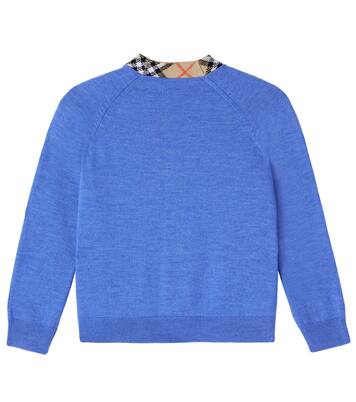 Burberry Check wool cardigan | Burberry Kids