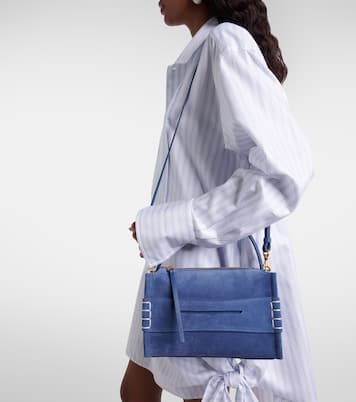 Loafer Small suede shoulder bag | JW Anderson