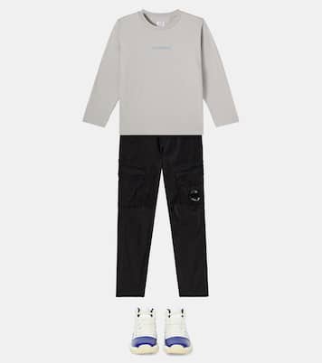Sweat-shirt en coton à logo | C.P. Company Kids