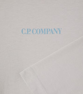Logo cotton jersey sweatshirt | C.P. Company Kids
