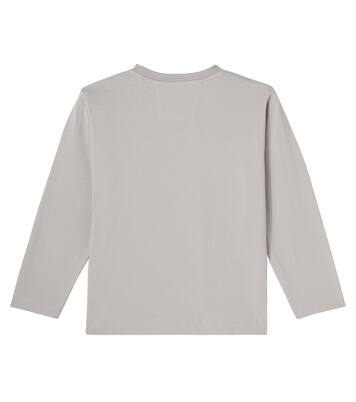 Logo cotton jersey sweatshirt | C.P. Company Kids