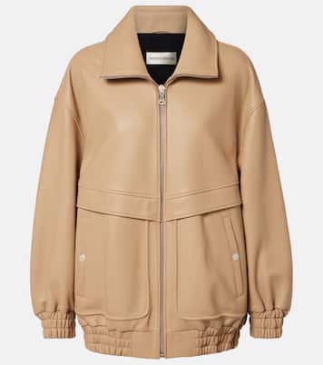 Chaqueta bomber Beck de piel | Nour Hammour