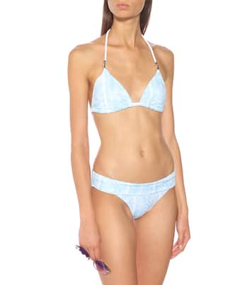 Lake Manyara snake-print bikini bottoms | Heidi Klein