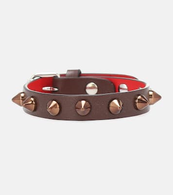 Armband Loubilink aus Leder | Christian Louboutin