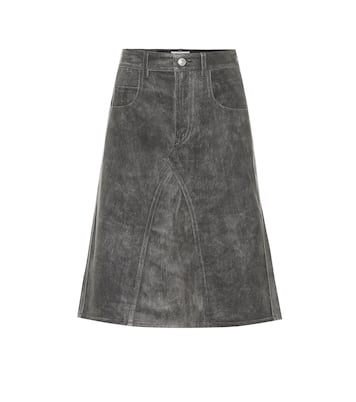 Falda midi Fiali de piel | Marant Etoile
