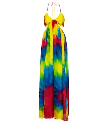 Mono de seda tie-dye | Alexandre Vauthier