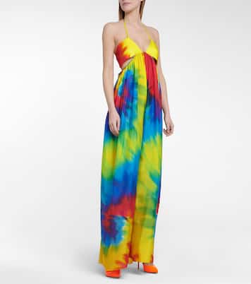 Mono de seda tie-dye | Alexandre Vauthier
