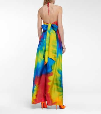 Mono de seda tie-dye | Alexandre Vauthier