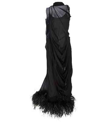 Robe aus einem Seidengemisch | Maison Margiela