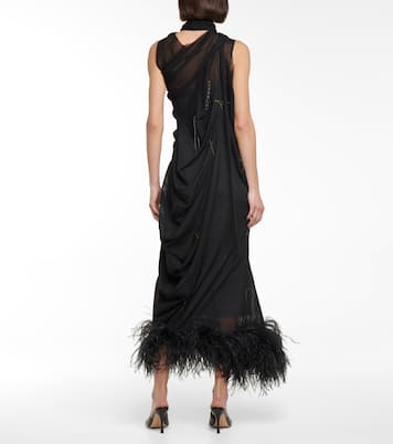 Robe aus einem Seidengemisch | Maison Margiela