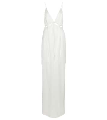 Bridal Ellipse stretch-jersey gown | Galvan