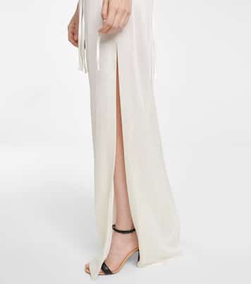 Bridal Ellipse stretch-jersey gown | Galvan