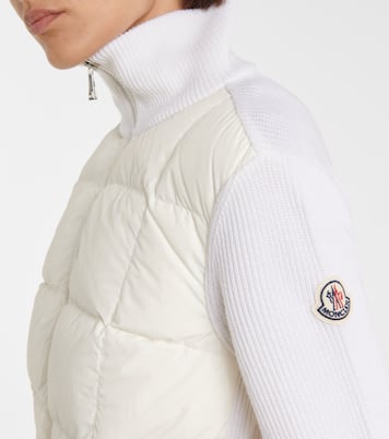 Daunenjacke aus Schurwolle | Moncler
